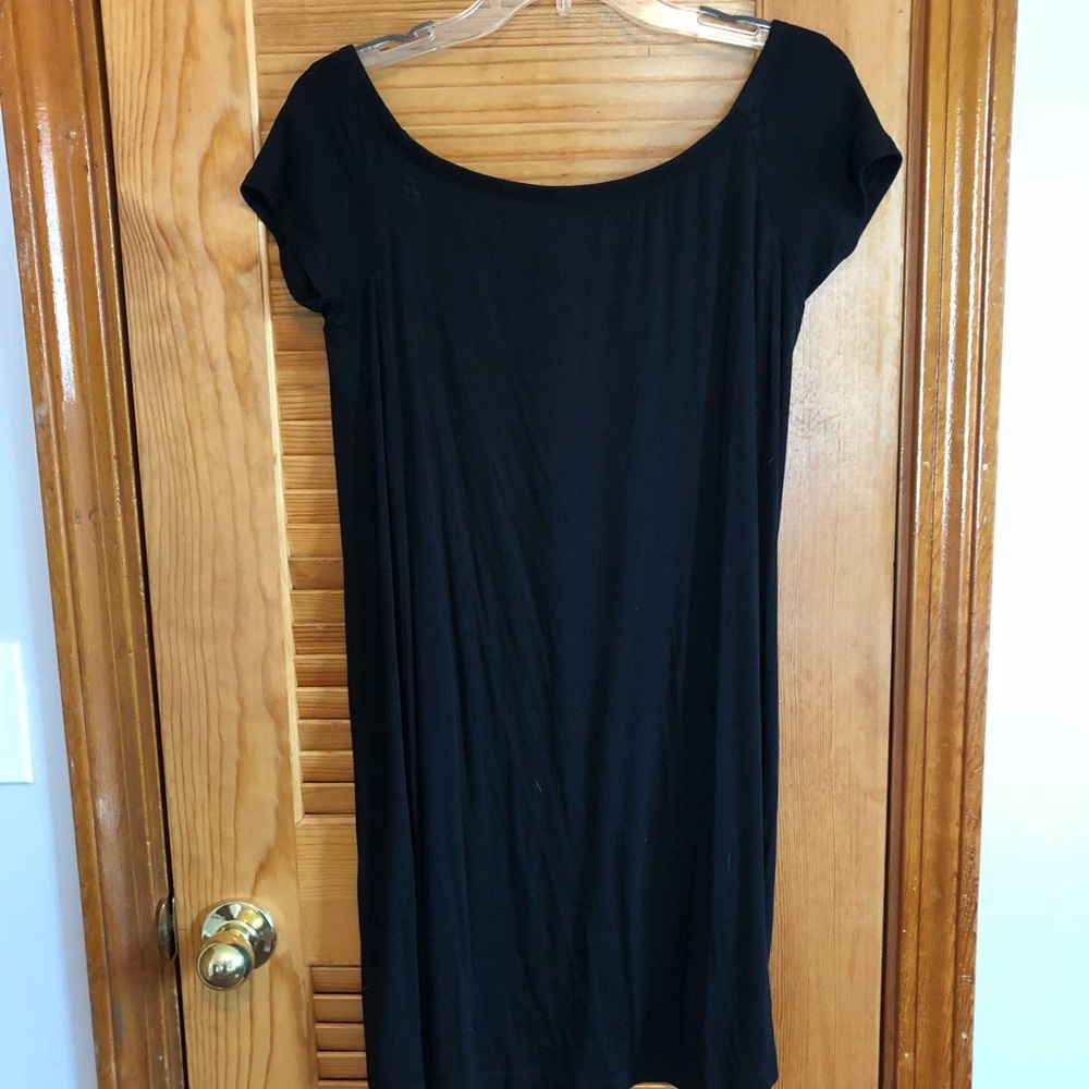Black Off Shoulder Dress